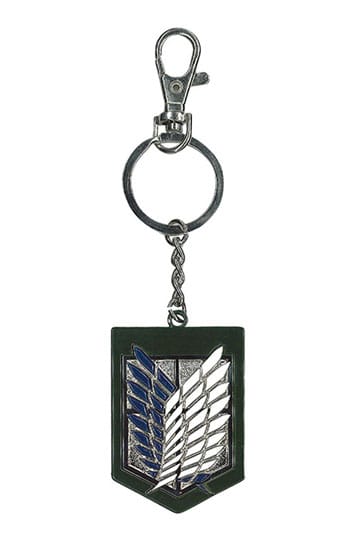 Attack on Titan Metalni logo privjeska za ključeve 7 cm