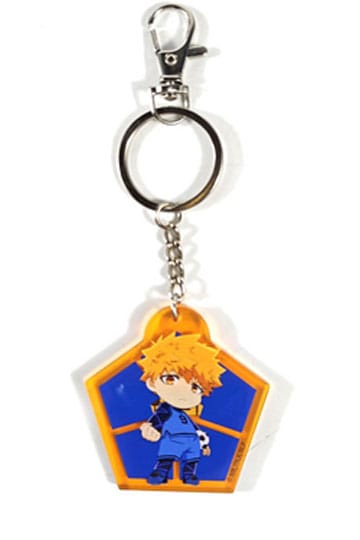 Keychain Blue Lock Acrylique Rennsuke Kunigami Chibi Style 5 cm