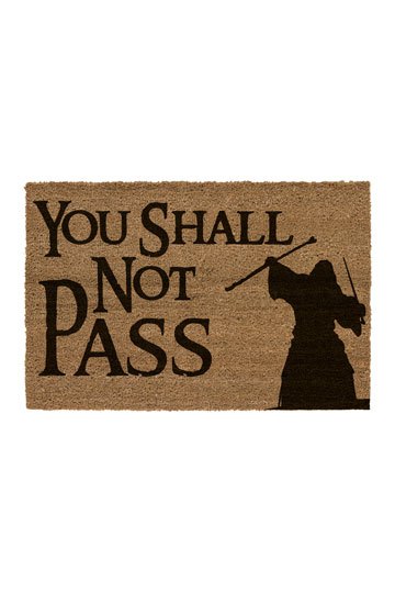 Lord of the Rings Doormat Du skal ikke passere 60 x 40 cm