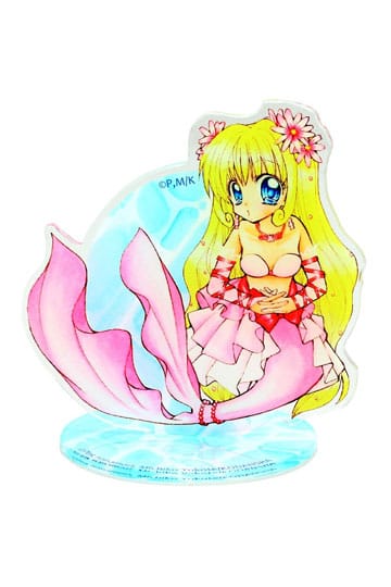 Mermaid Melody: Pichi Pichi Pitch Acrylic Figure Luchia Nanami with Flowers 21 cm