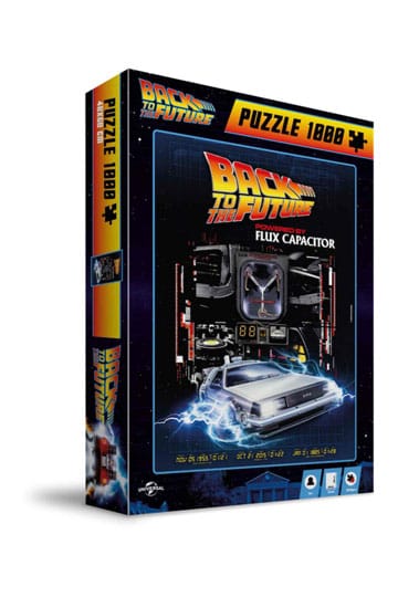 Back to the Future Puzzle Powered by Flux Capacitor