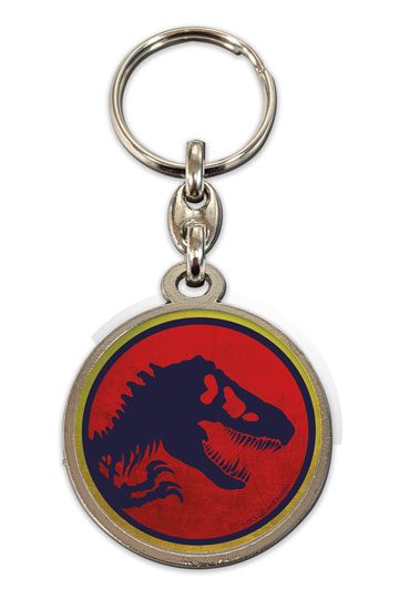 Jurassic Park Metal Keychain Logo 7 cm