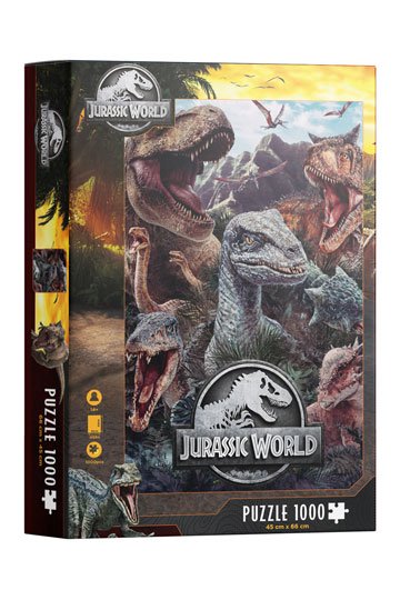 Jurassic World: Poster Raptor Compo Diverse 1000 Piece Puzzle