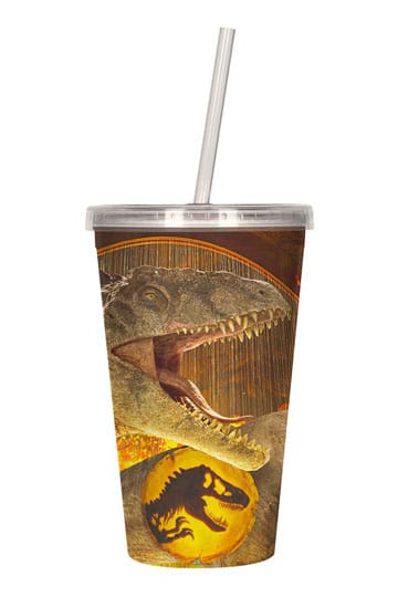 Jurassic World 3D Cup & Straw Dominion