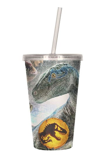 Jurassic World 3D Cup & Straw Biosync