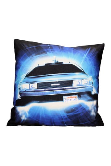 Back To The Future Pillow Delorean Roads 45 cm