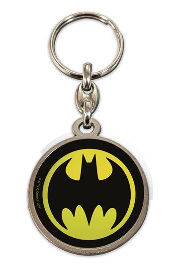 DC Comics: Batman Logo Round Metal Keychain