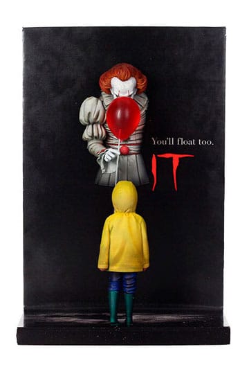 It Poster PVC Figure Pennywise & Georgie 20 cm