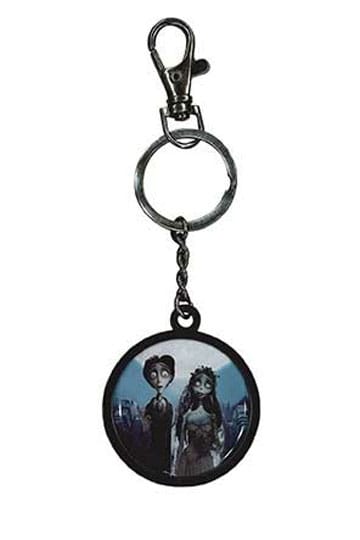 Ceset Gelin Metal Anahtarlık Çift & Logo 7 cm
