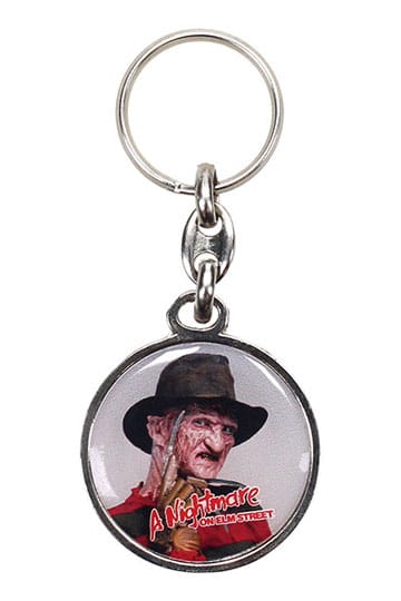 Elm Street Metal Keychain On Freddy'de Kabus