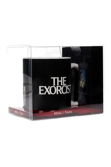 he Exorcist Gavesæt Krus & Nøglering Poster Print Sort & Hvid