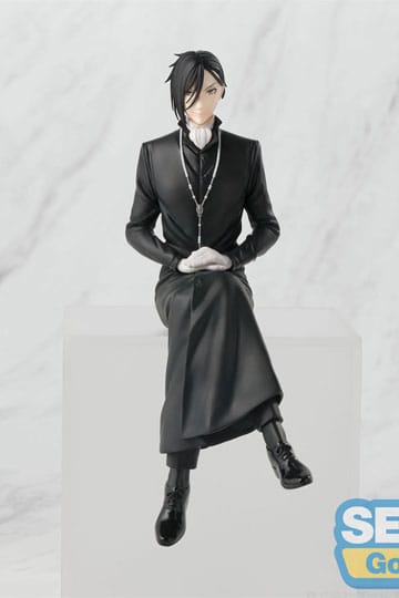 Black Butler: Boarding School Arc PM Perching PVC Statue Sebastian Michaelis 16 cm
