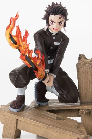 Demon Slayer: Kimetsu no Yaiba Xross Link Anime PVC Statue Tanjiro Kamado -Swordsmith Village Arc- 12 cm