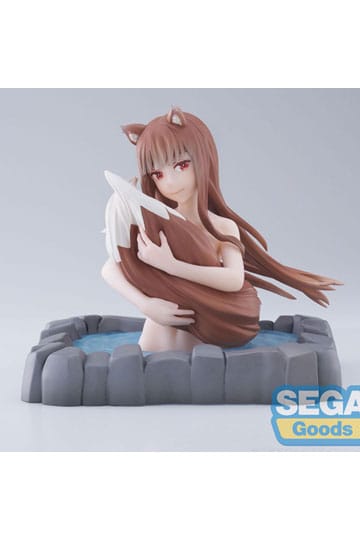 Spice and Wolf: Merchant möter Wise Wolf PVC Statue Thermae Utopia Holo 13 cm