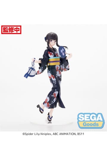 Lycoris rinculo luminasta pvc statue takina Inoue che esce in uno yukata 19 cm