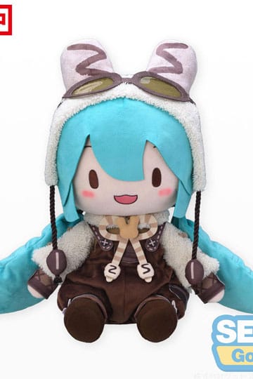 Character Vocal Series 01: Hatsune Miku Fuwa Petit Plush Figure Hatsune Miku Marshmallow Hot Cocoa Ver. LL 45 cm