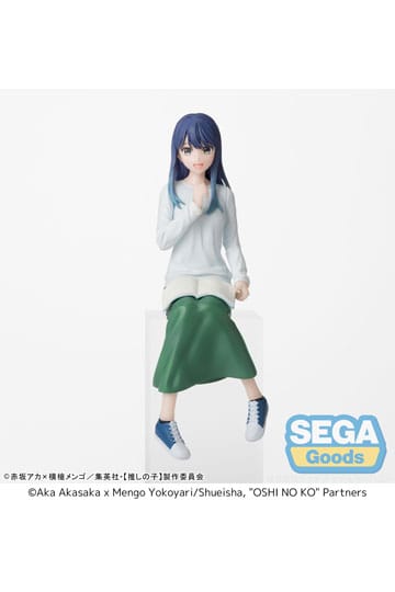 Oshi no ko pm perchando estatua de PVC akane kurokawa en entrenamiento 14 cm