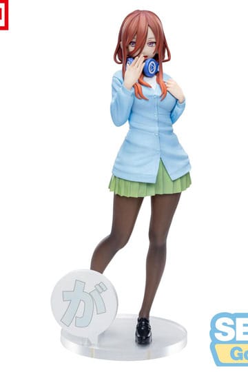 Les quintuplets par excellence spéciaux Luminasta PVC Statue Miku Nakano 20 cm