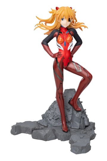 Evangelion: 3,0+1,0 dreimal zu einer Zeit Luminasta PVC Statue Asuka Shikinami Langley Vignetteum 30 -jähriges Jubiläum Ver. 23 cm