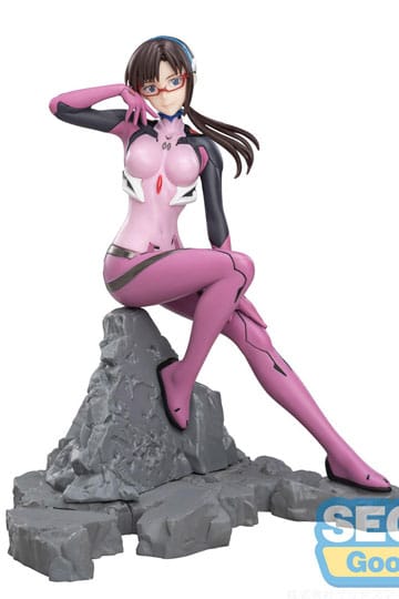 Evangelion: 3,0+1,0 dreimal zu einer Zeit Luminasta PVC Statue Mari Makinami Illustres Vignetteum 30 -jähriges Jubiläum ver. 18 cm