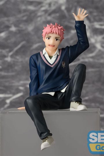 Blå exorcist Shimane Illuminati Saga PM sittande PVC-staty Renzo Shima 14 cm