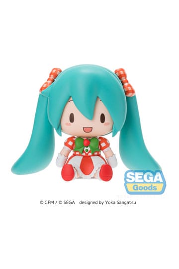 Character Vocal Series 01: Hatsune Miku Fuwa Petit Chibi Figur Hatsune Miku x Love and Berry Klä upp och dansa! Härlig Jordgubb 8 cm