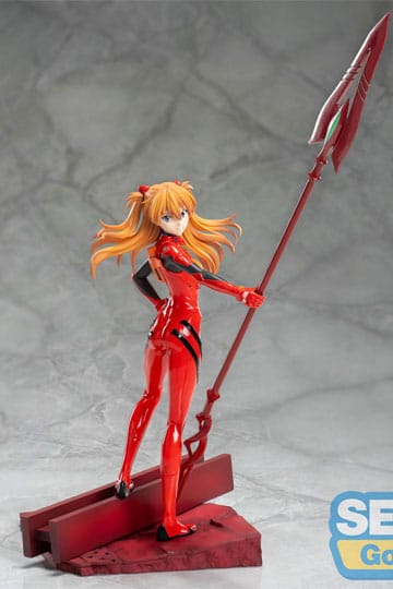 Evangelion: 3.0+1.0 Thrice Upon a Time Luminasta PVC-Statue Asuka Shikinami Langley x Spear of Longinus 20 cm