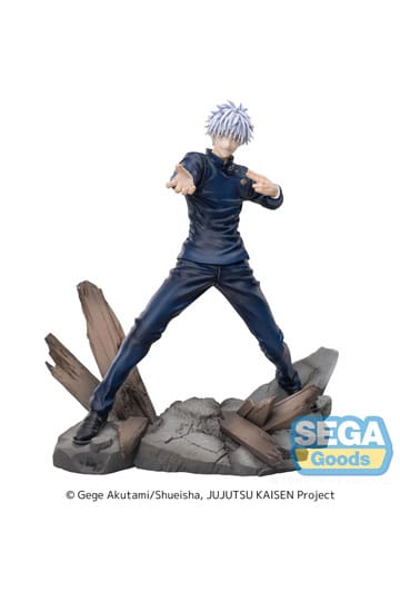 Jujutsu Kaisen Inventario oculto/muerte prematura Luminasta PVC Estatua Satoru Gojo Fierce Battle 18 cm