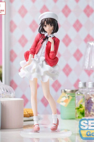 Saekano la película: final Estatua de PVC Luminasta Megumi Kato ropa de civil Ver. 22cm