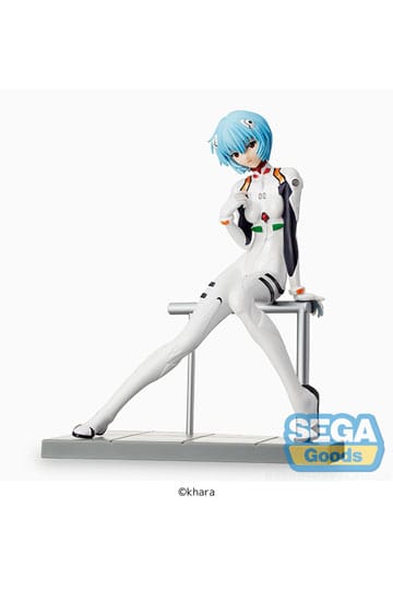 Evangelion: Yeni Tiyatro Sürümü LPM PVC Heykeli Rei Ayanami 17 cm