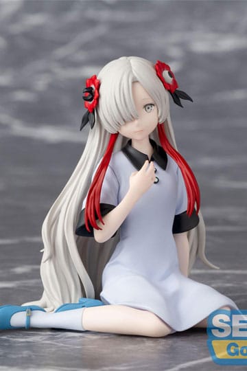 Kamitsubaki Grad u izgradnji PM Sjedeći PVC kip Sekai Yorukawa 9 cm