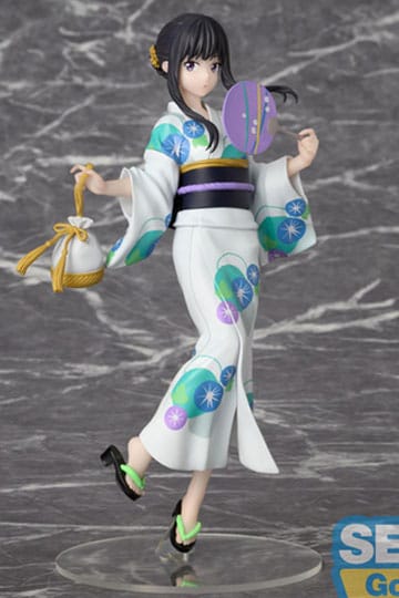Lycoris Recoil Luminasta Statua in PVC Takina Inoue Festival in Yukata 19 cm