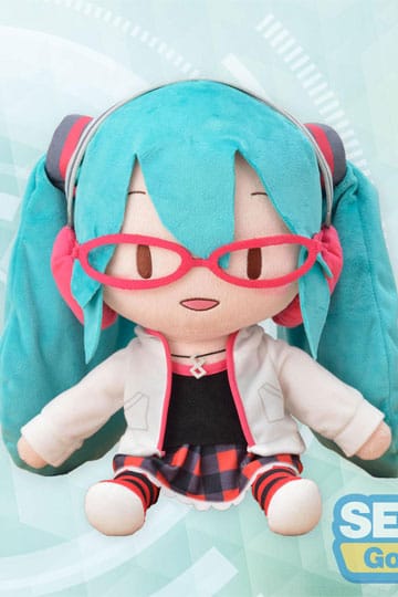Hatsune Miku Project Diva Arcade Future Tone Fuwa Petit Plysfigur Hatsune Miku Natural LL 30 cm