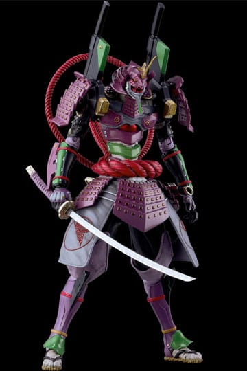 Rebuild of Evangelion PVC Action Figur Riobot Evangelion Humanoid Decisive Weapon Musha Test Type-01 21 CM