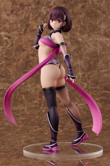 Ayakashi Triangle Statue PVC Suzu Kanade Purification Ninja costume Ver. 25 cm