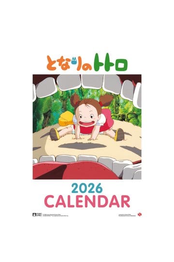 My Neighbor Totoro Kalender 2026 *Engelse versie*