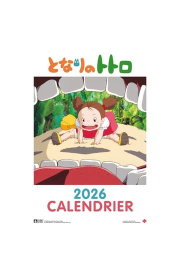 Il mio vicino Totoro Calendario 2026 *Versione francese*