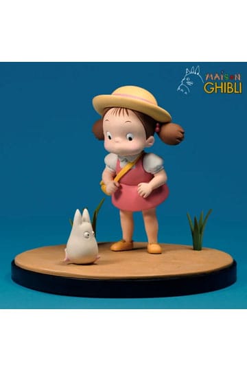 Min nabo Totoro Statue Mei og Little Totoro 14 cm