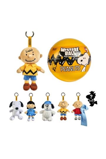 Peanuts Plush Keychains Residents Capsule Display (5)