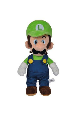 Super Mario Plush Figura Luigi 30 cm