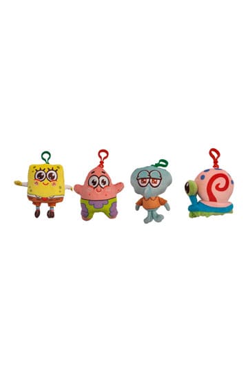 SpongeBob SquarePants plysj nøkkelringer innbyggere 10 cm utvalg (12)