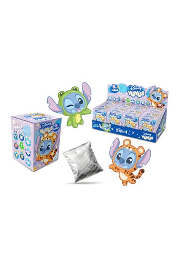 Disney YuYus Plys nøgleringe Stitch 12 cm Blindbox Display (8)