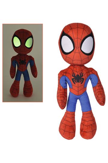 Marvel Plush Figure Glow In The Dark Eyes Spider-Man 25 cm