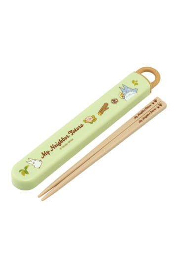 Mi vecino Totoro Chopsticks con caja Totoro y Catbus 16 cm
