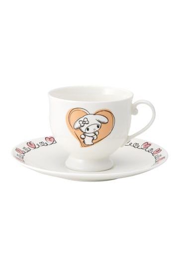 Sanrio Bone Kina krus og tallerkensett My Melody