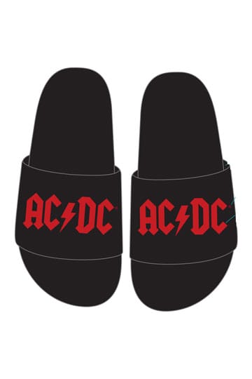 AC/DC Slippers Logo