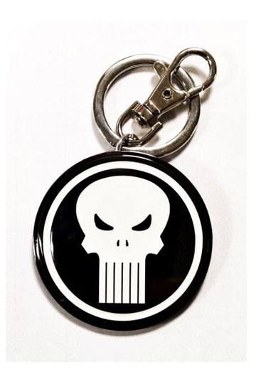Marvel Comics Metal nøglering Punisher-logo
