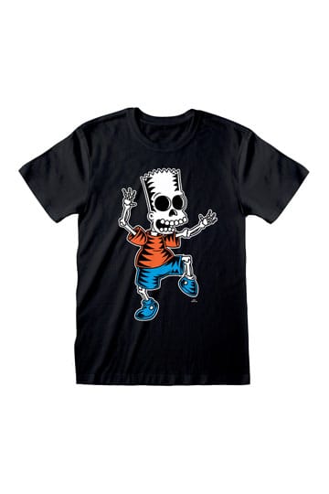 Simpsons t-skjorte Skeleton Bart