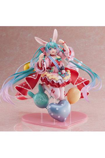 Miku Hatsune PVC statua 1/7 Miku Hatsune rođendan 2021 (Pretty Rabbit Ver.) Spiritale 21 cm