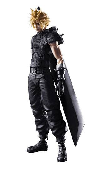 Final Fantasy VII remake Play Arts Kai Action figura Cloud Strife ver. 2 27 cm